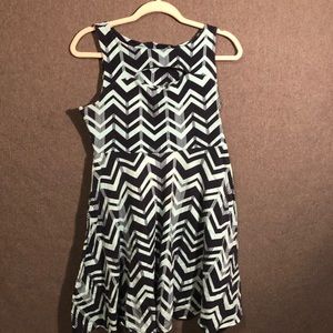 Mini skater dress